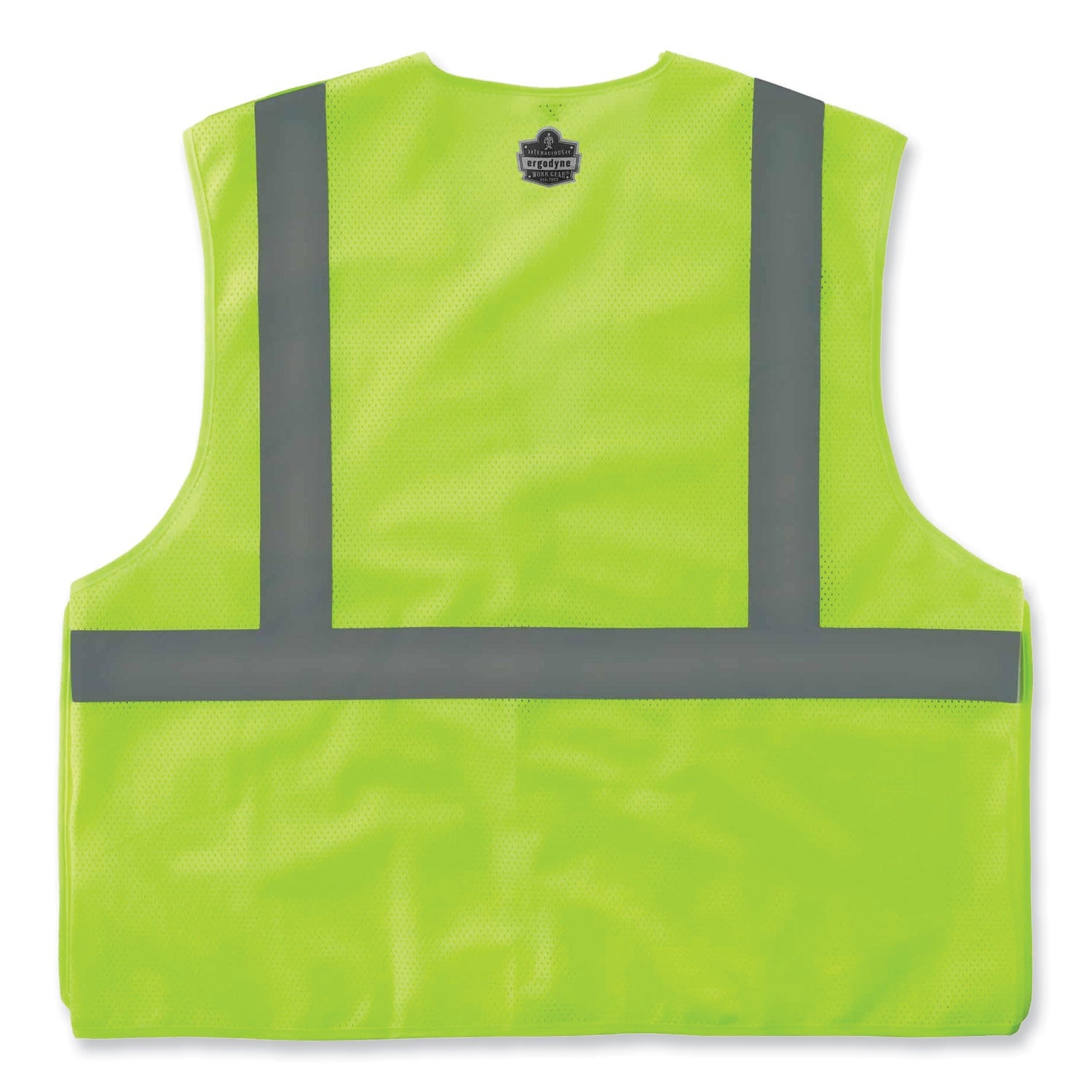 ergodyne® GloWear 8215BA Class 2 Economy Breakaway Mesh Vest, Polyester, X-Small, Lime