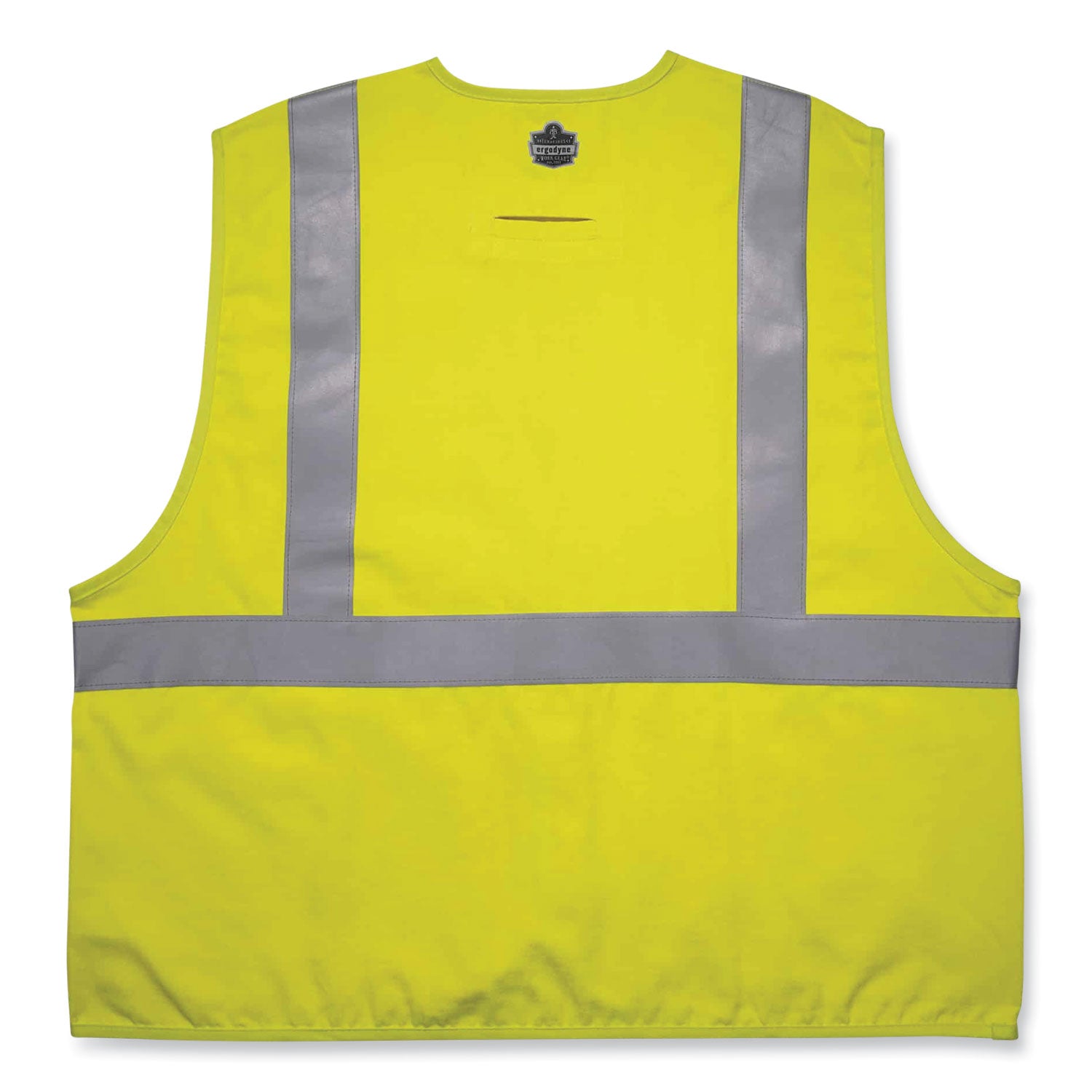 ergodyne® GloWear 8261FRHL Class 2 Dual Compliant FR Hook and Loop Safety Vest, 4X-Large/5X-Large, Lime