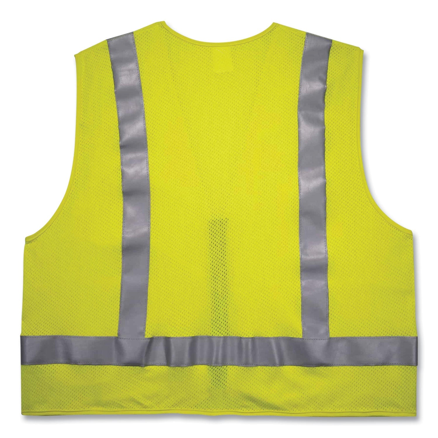 ergodyne® GloWear 8262FRZ Class 2 FR Surveyor Zip Vest, Tencel/Modacrylic/Para-aramid/Kevlar, 2X-Large/3X-Large, Lime