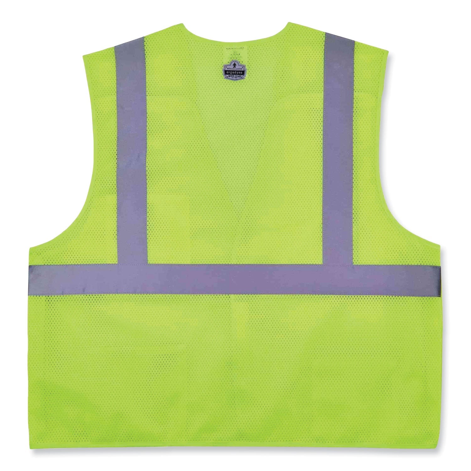 ergodyne® GloWear 8217BA Class 2 Breakaway Mesh Vest, Polyester, Small/Medium, Lime