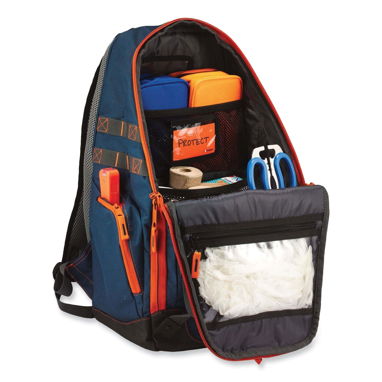 ergodyne® Arsenal 5244 Responder Backpack, 8 x 14.5 x 20, Blue - Bloom Skins