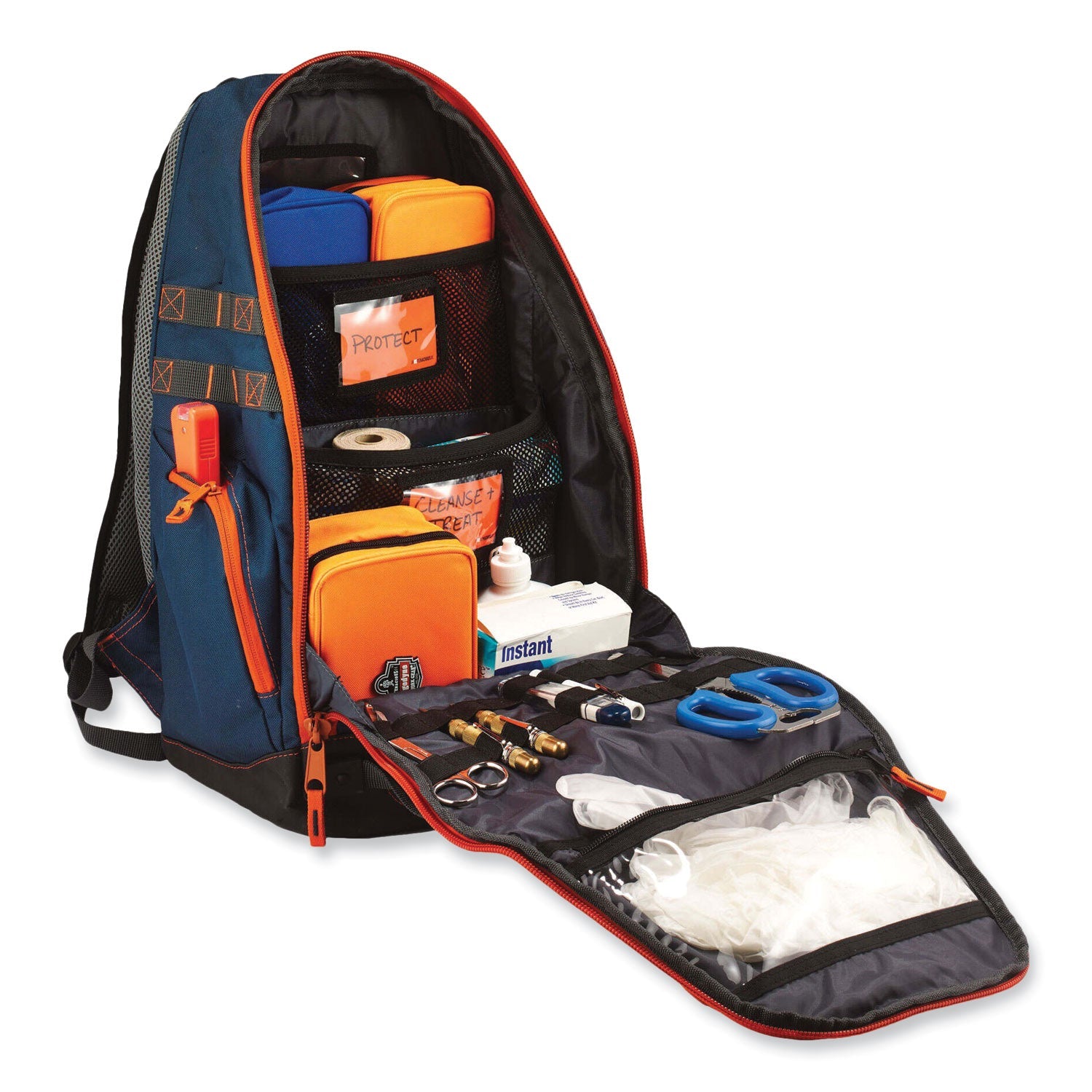 ergodyne® Arsenal 5244 Responder Backpack, 8 x 14.5 x 20, Blue - Bloom Skins