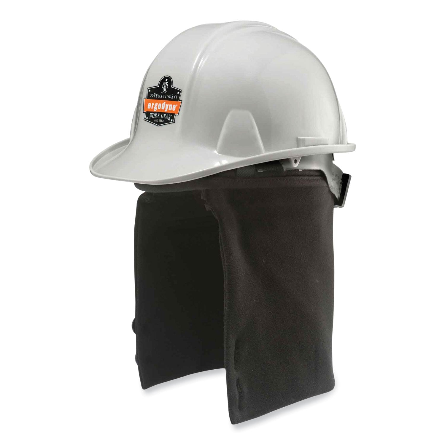 ergodyne® N-Ferno 6885 2-Layer FR Zip-Off Winter Liner, Modacrylic Cotton, One Size Fits Most, Black