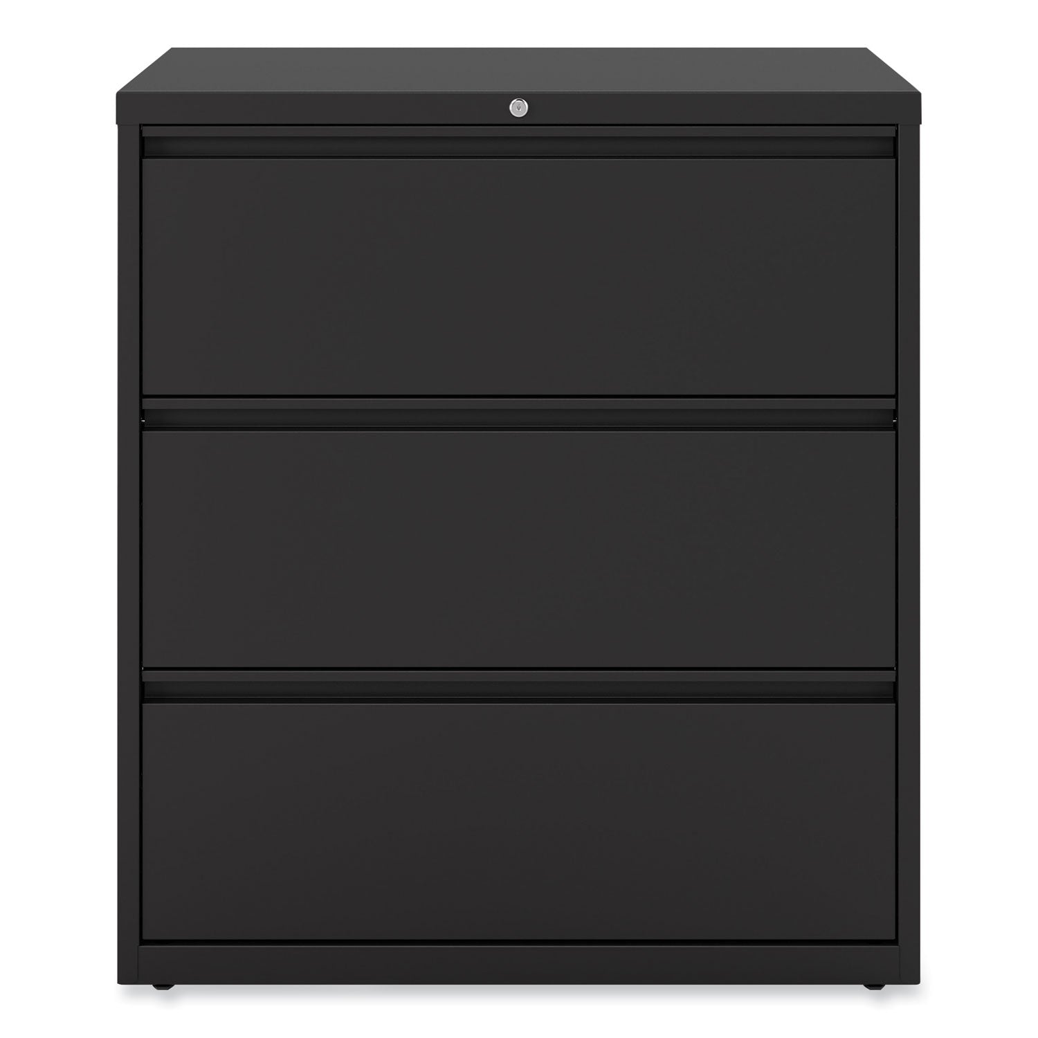 3-Drawer Lateral File | 36" Wide | Black
