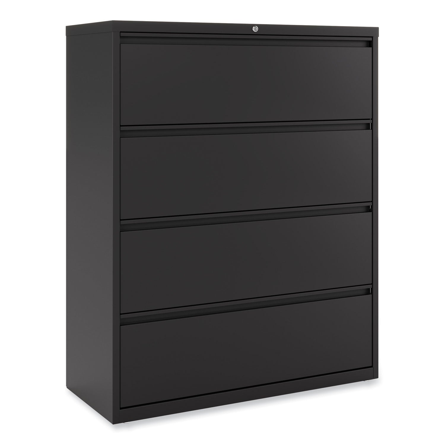4-Drawer Lateral File Cabinet | Alera® | Black