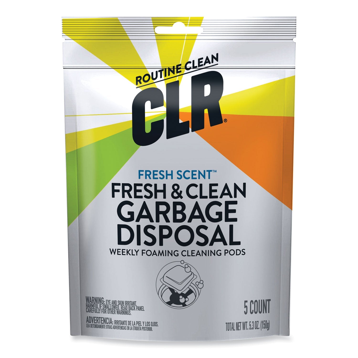 Fresh and Clean Garbage Disposal Pods | 5-Pack
