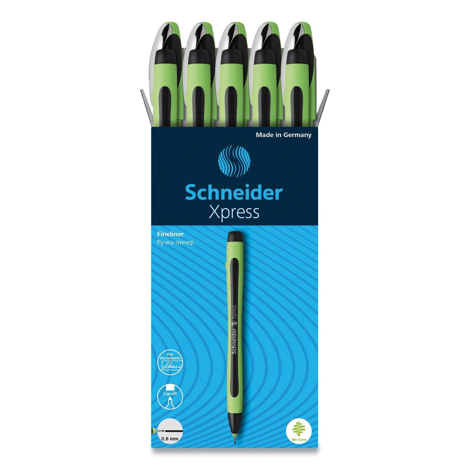 Xpress Fineliner Pen | Medium Point, Black Ink