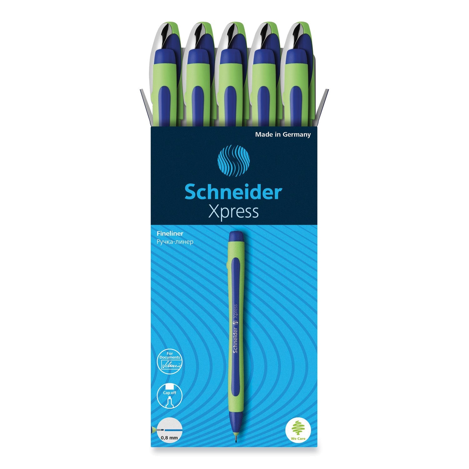 Schneider Xpress Fineliner Porous Point Pen | Blue