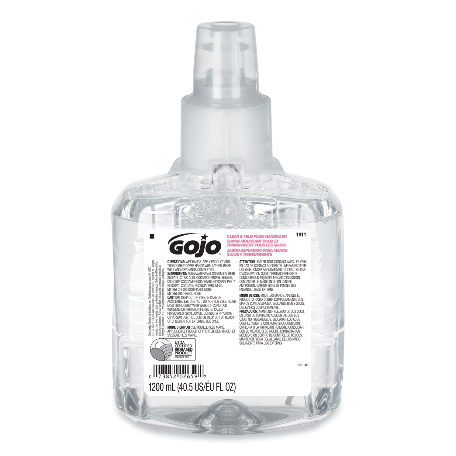 Clear and Mild Foam Handwash Refill | 1200mL