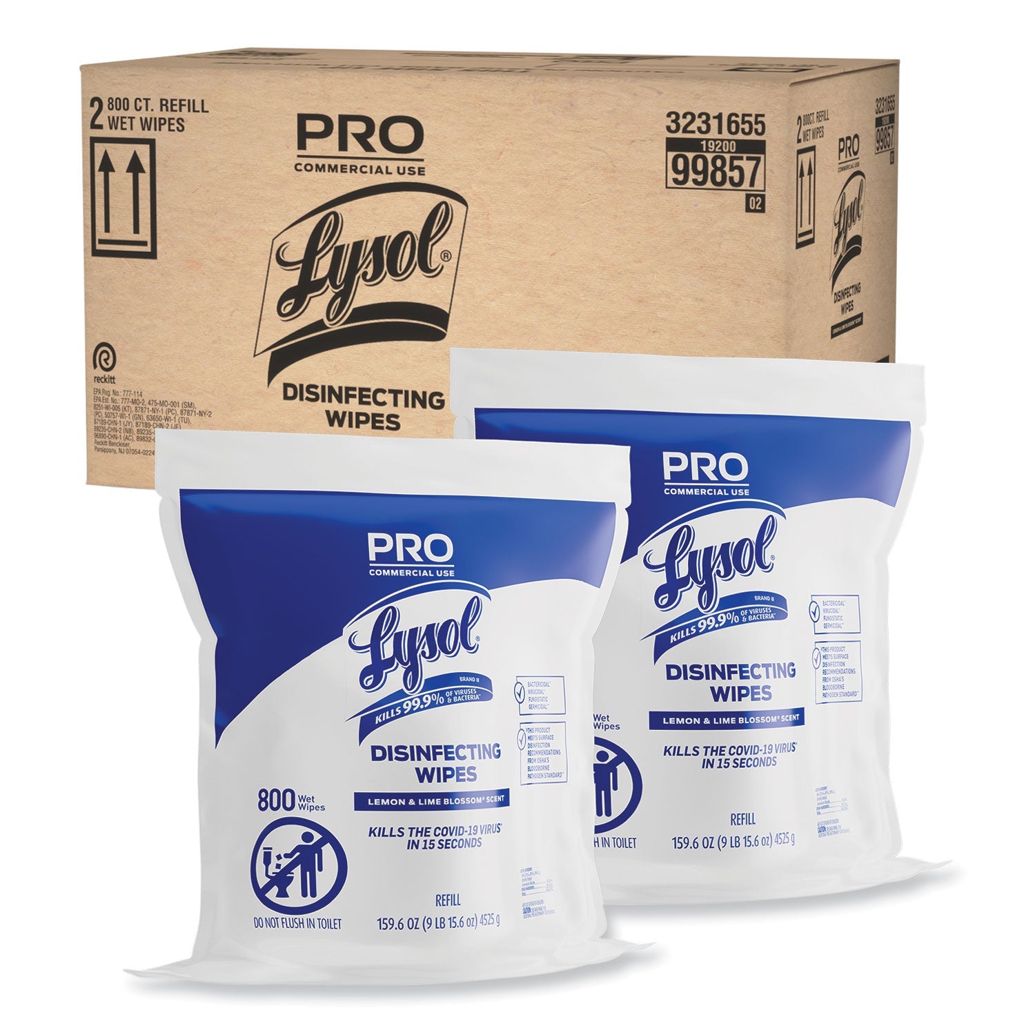 Disinfecting Wipe Bucket Refill | Kills 99.9%