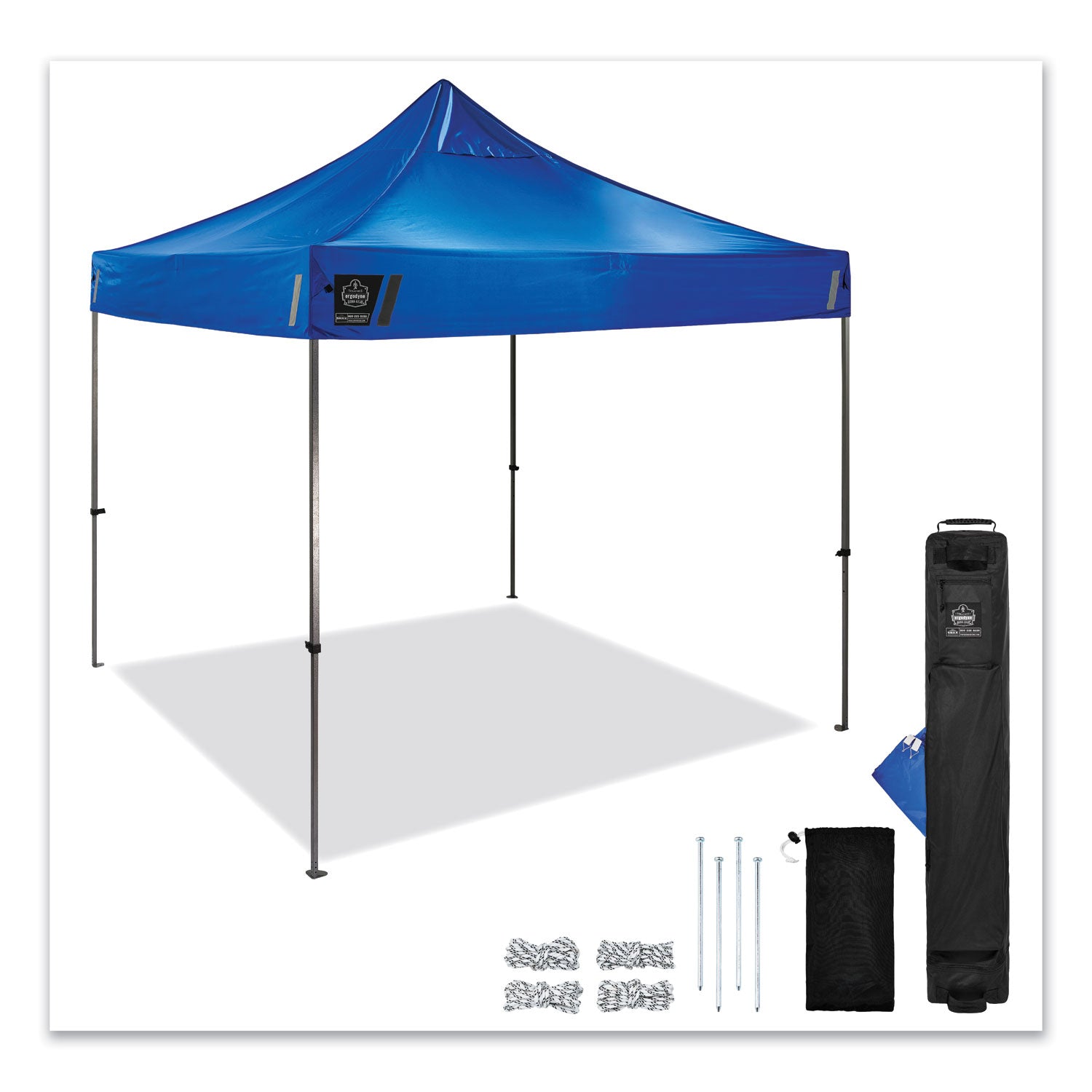 Heavy-Duty Pop-Up Tent | Shax 6000 10x10 Blue