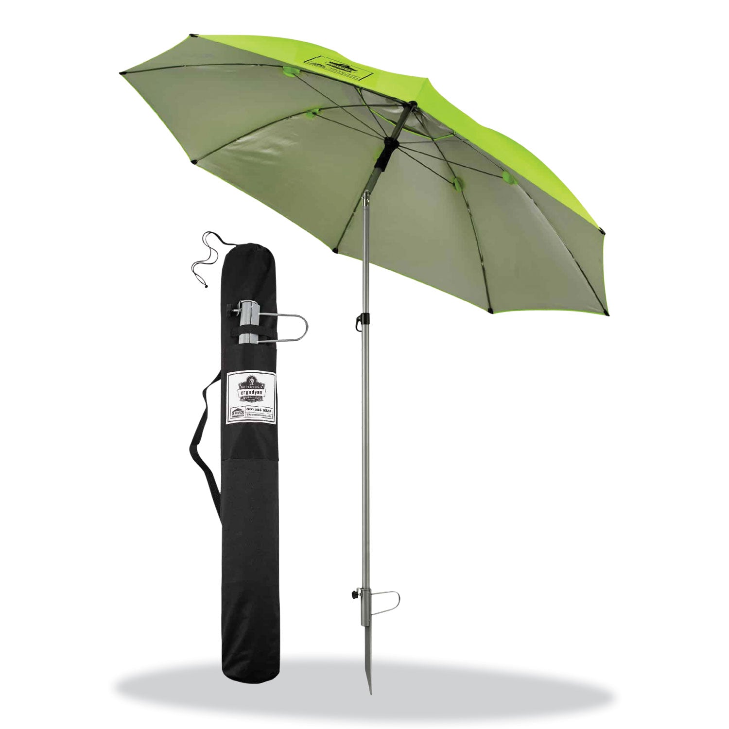 Lightweight Work Umbrella | Shax 6100 Lime