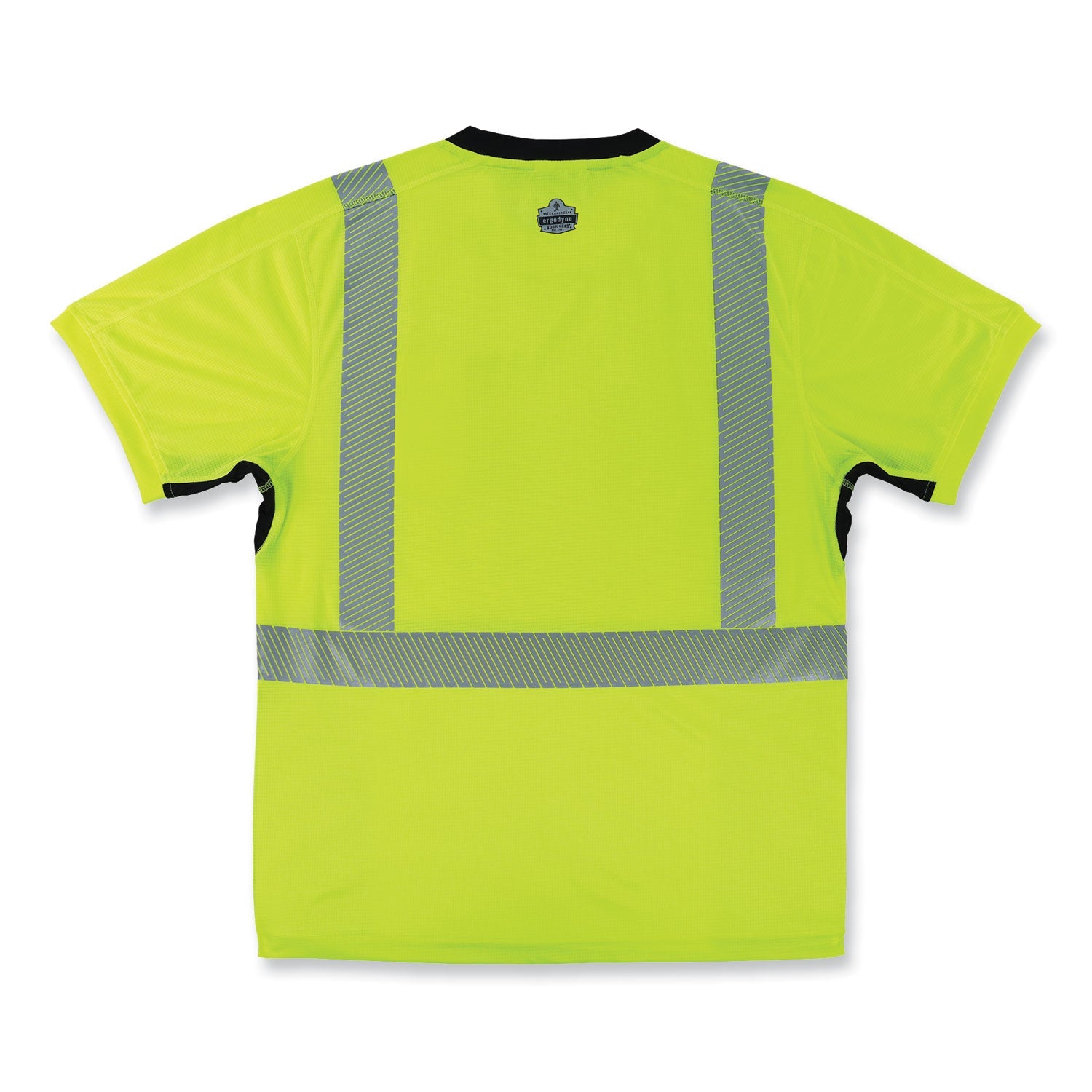 ergodyne® GloWear 8283BK Class 2 Lightweight Performance Hi-Vis T-Shirt, Polyester, 4X-Large, Lime