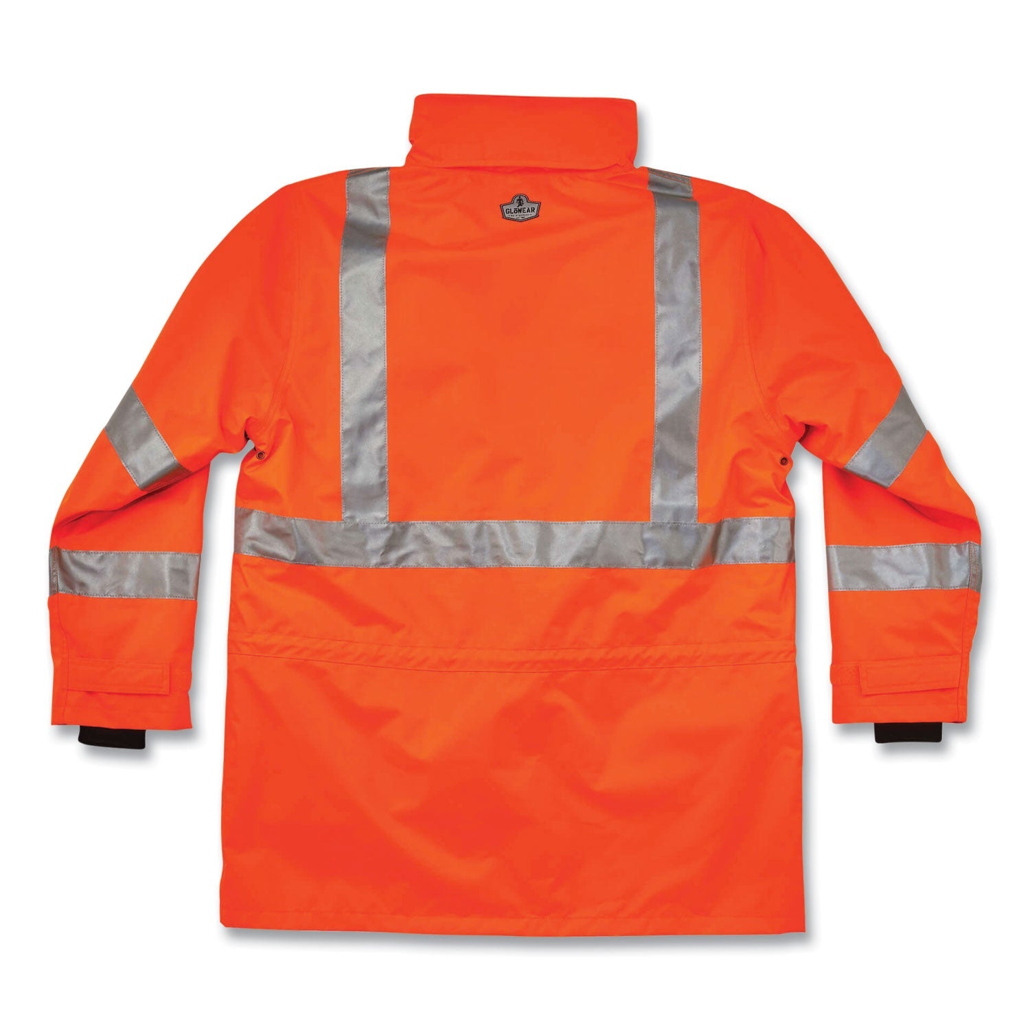ergodyne® GloWear 8385 Class 3 Hi-Vis 4-in-1 Jacket, 3X-Large, Orange