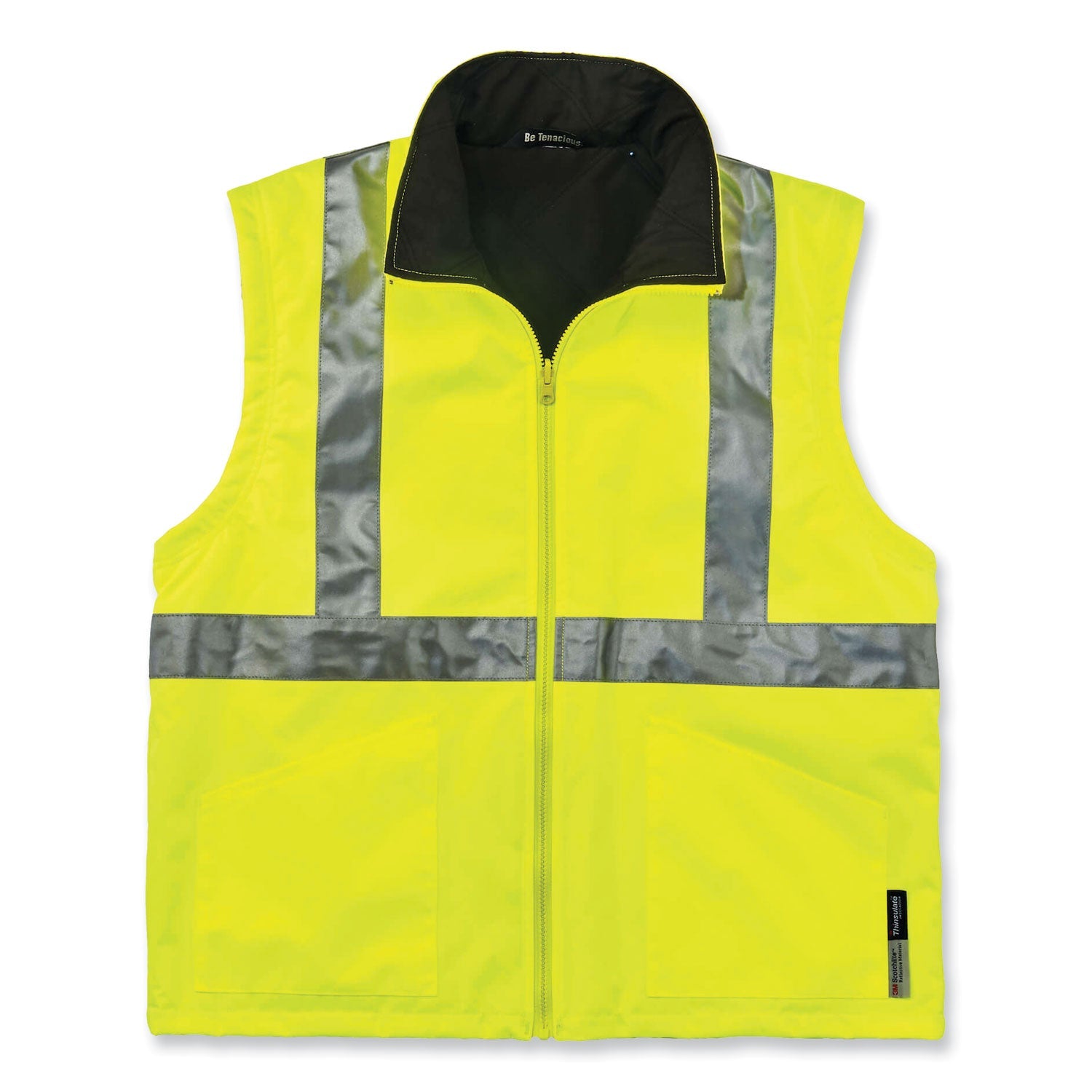 ergodyne® GloWear 8385 Class 3 Hi-Vis 4-in-1 Jacket, 3X-Large, Lime
