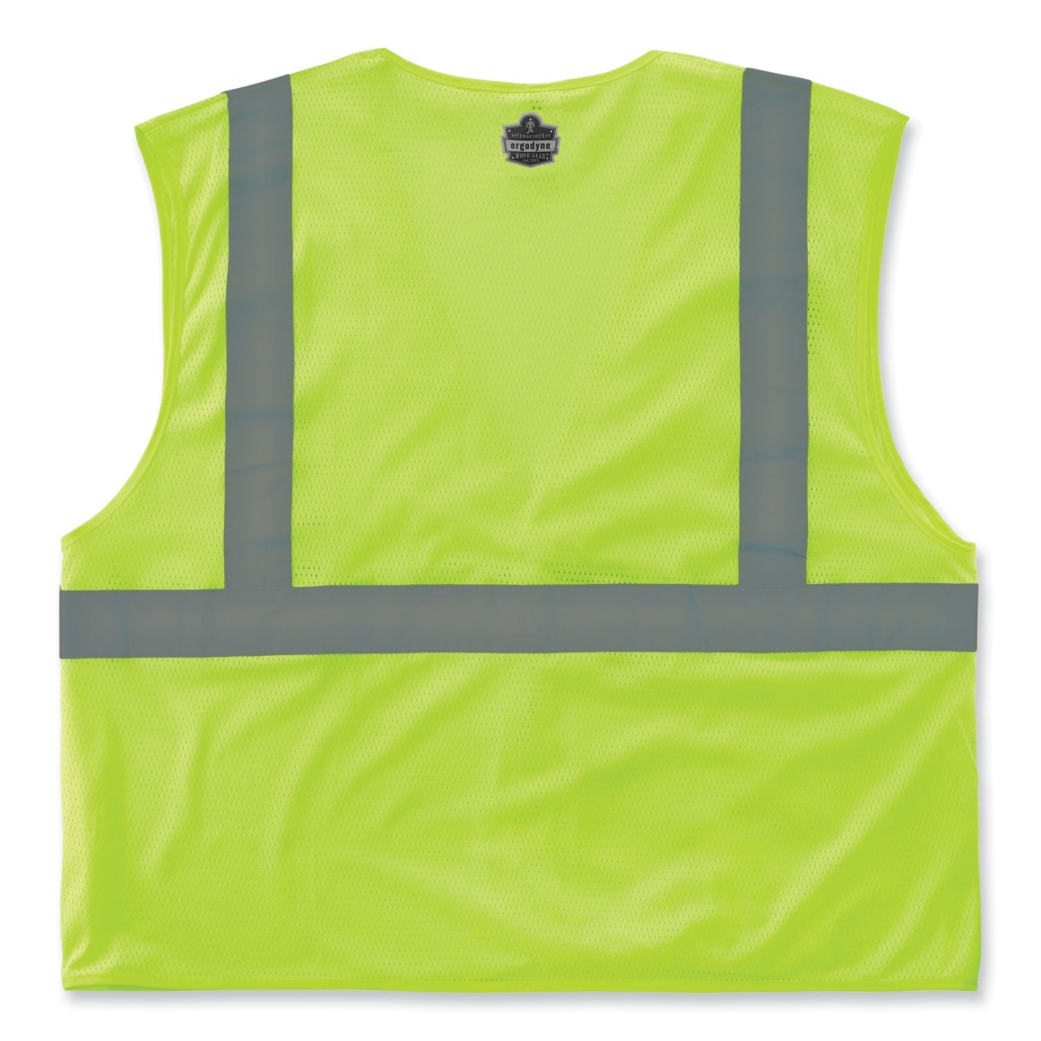 ergodyne® GloWear 8210HL-S Single Size Class 2 Economy Mesh Vest, Polyester, 5X-Large, Lime