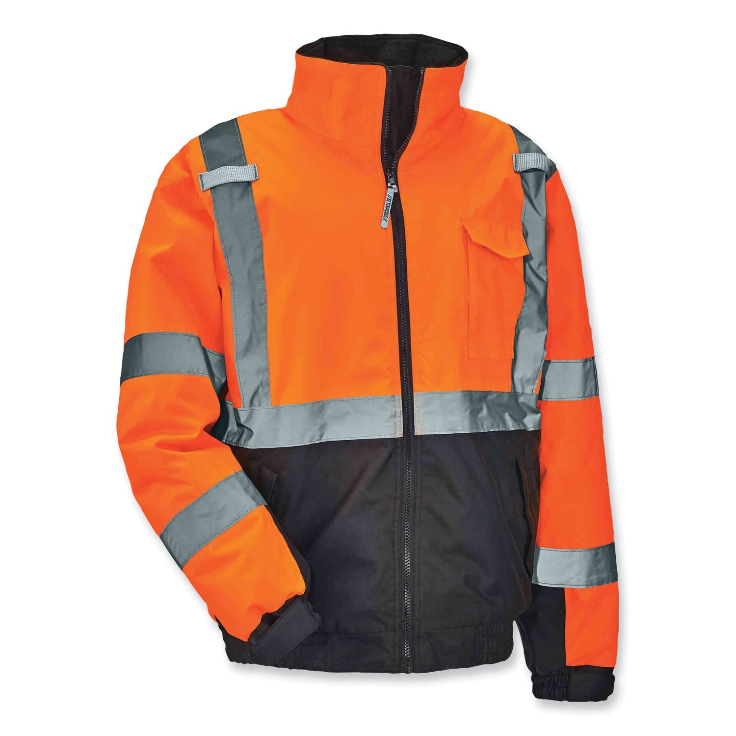 ergodyne GloWear Quilted Bomber Jacket | Lrg Org