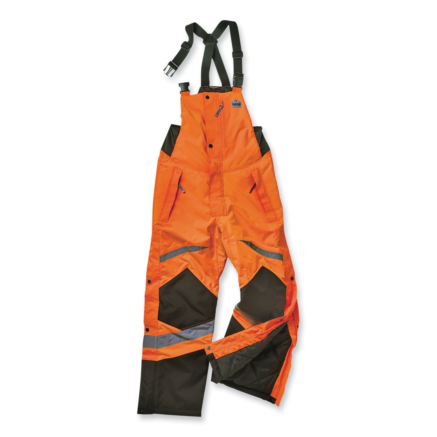 ergodyne GloWear Hi-Vis Insulated Bibs|XL Org