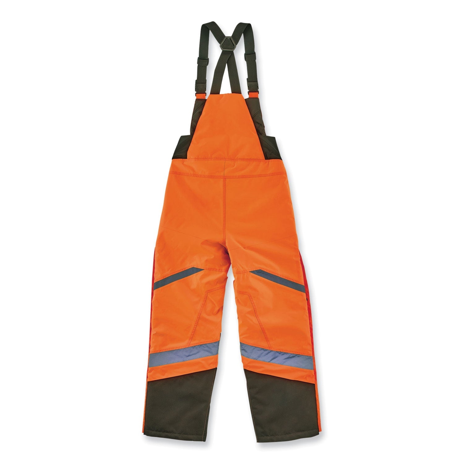 ergodyne® GloWear 8928 Class E Hi-Vis Insulated Bibs, 5X-Large, Orange