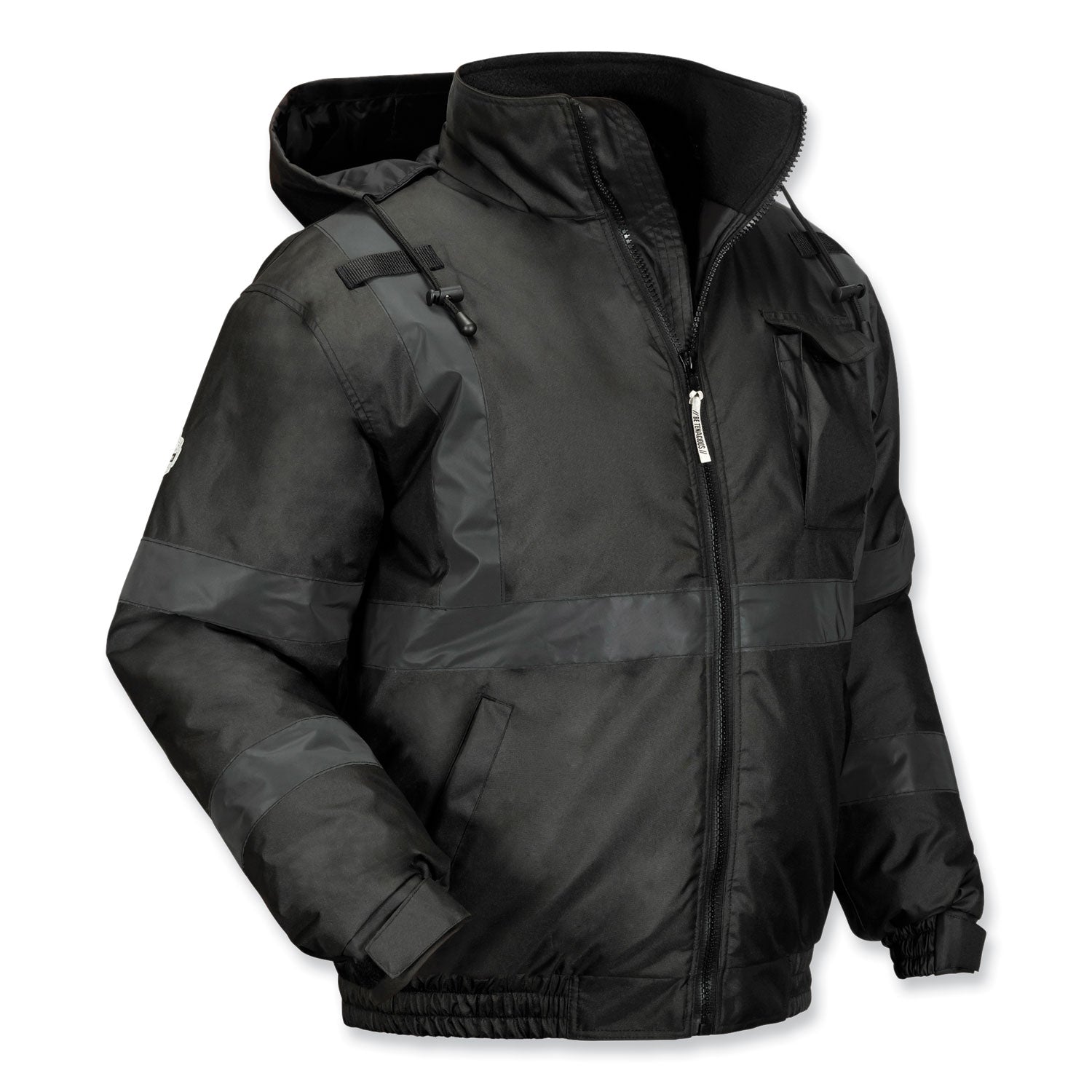 ergodyne GloWear Quilted Bomber Jacket|2XL Blk