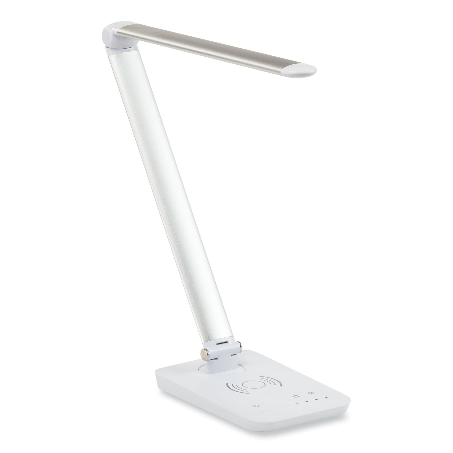 Vamp LED Wireless Charging Lamp | Silver