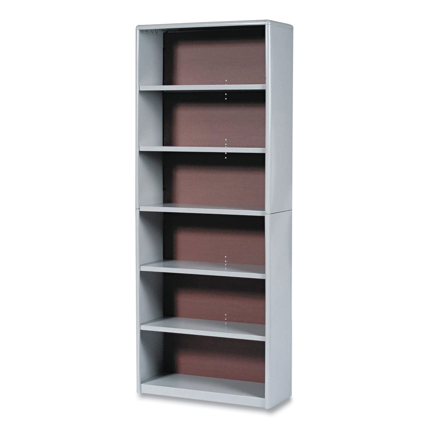 ValueMate Economy Bookcase | 6-Shelf Gray