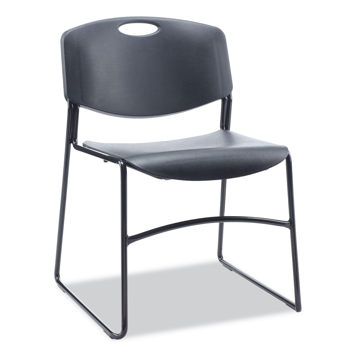 Resin Stacking Chair | Black | 4-Carton | Alera®