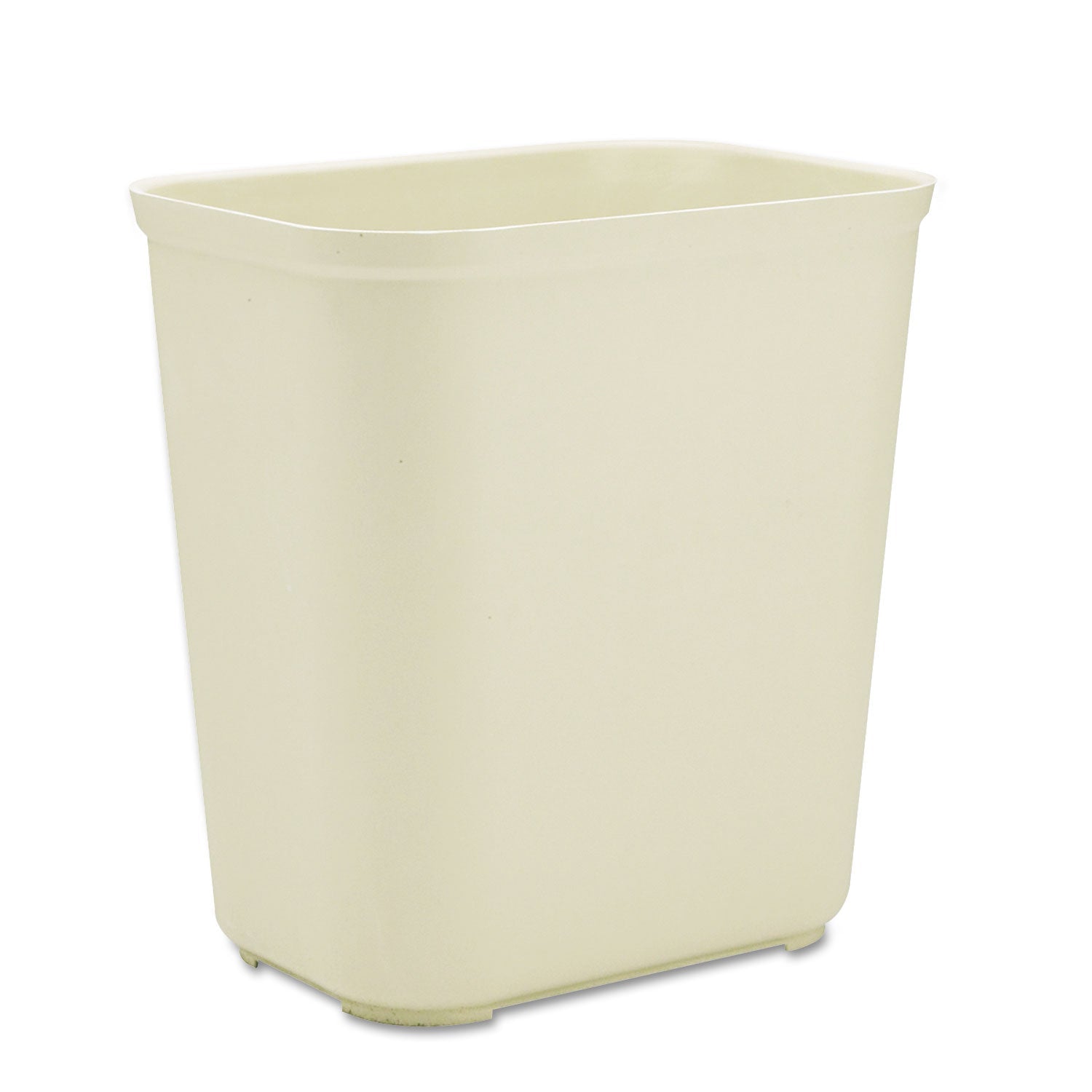 Fiberglass Wastebasket | 7 gal, Beige