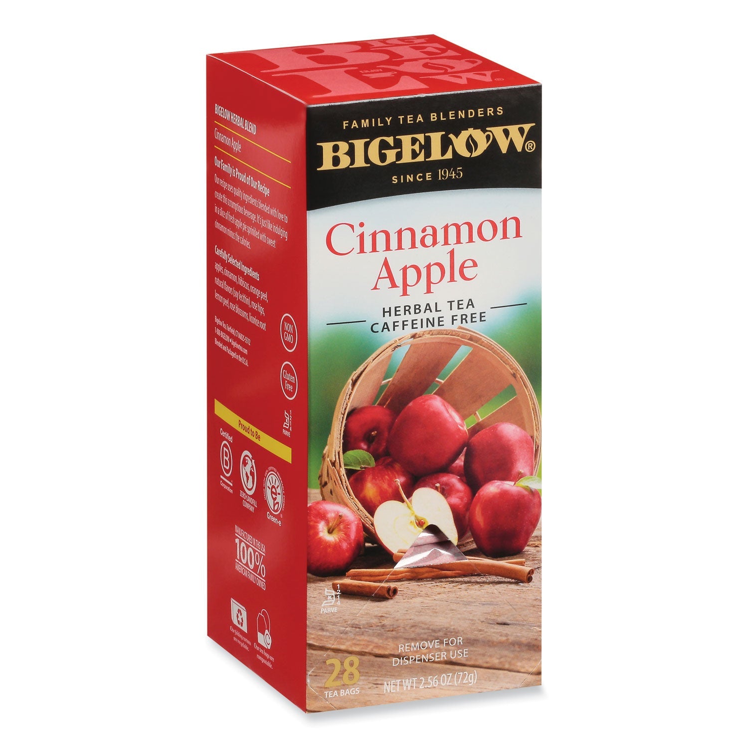 Apple Cinnamon Herbal Tea | 28/Box, Bigelow®