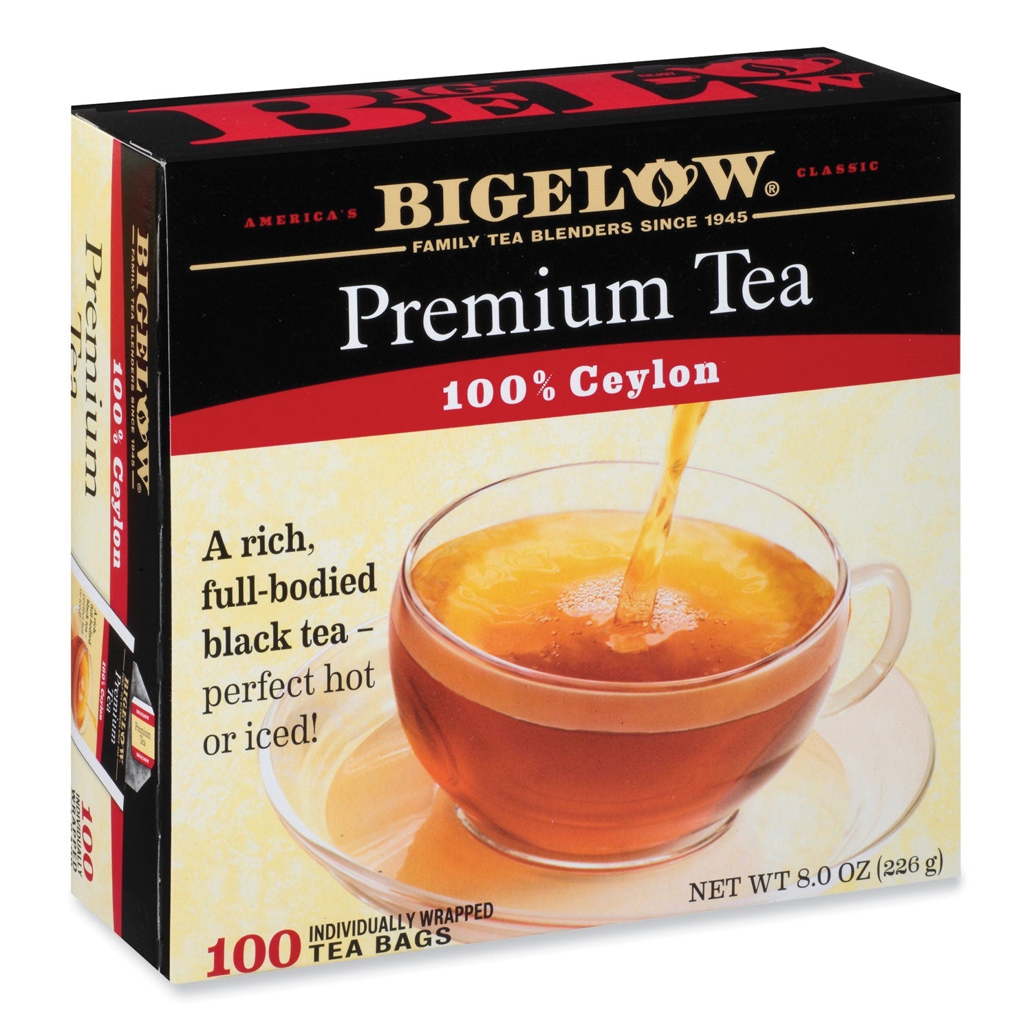 Premium Ceylon Black Tea | 100 Bags/Box, Bigelow®