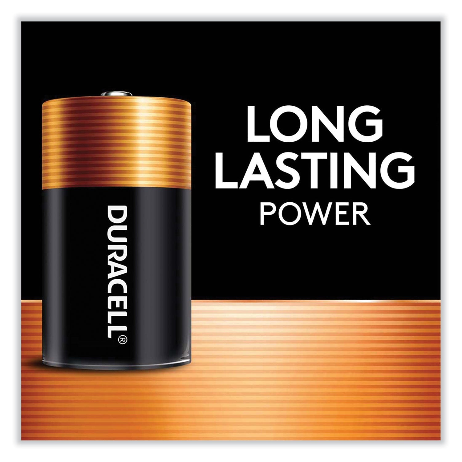 Duracell® Coppertop Alkaline D Batteries, 12/box