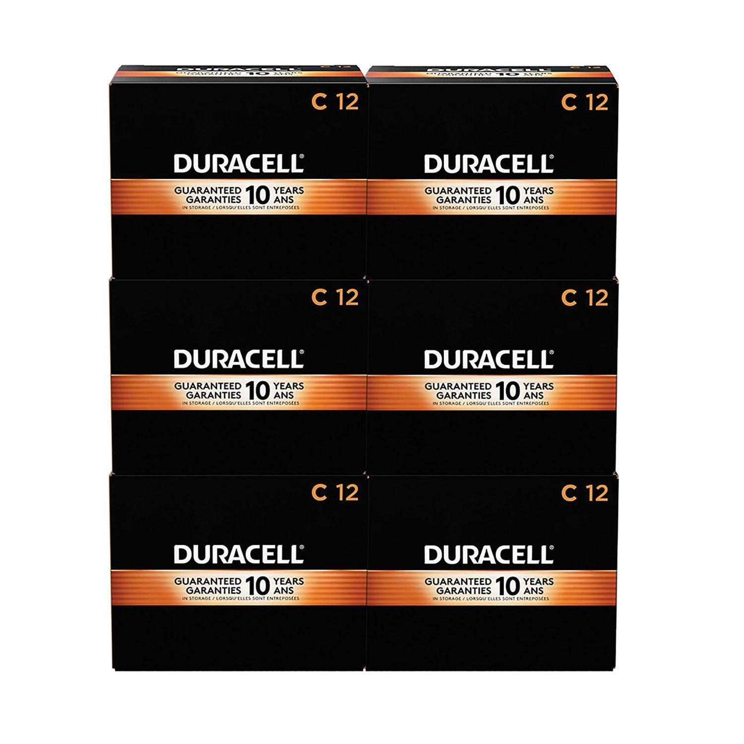 Duracell Coppertop C Batteries | 72/Carton