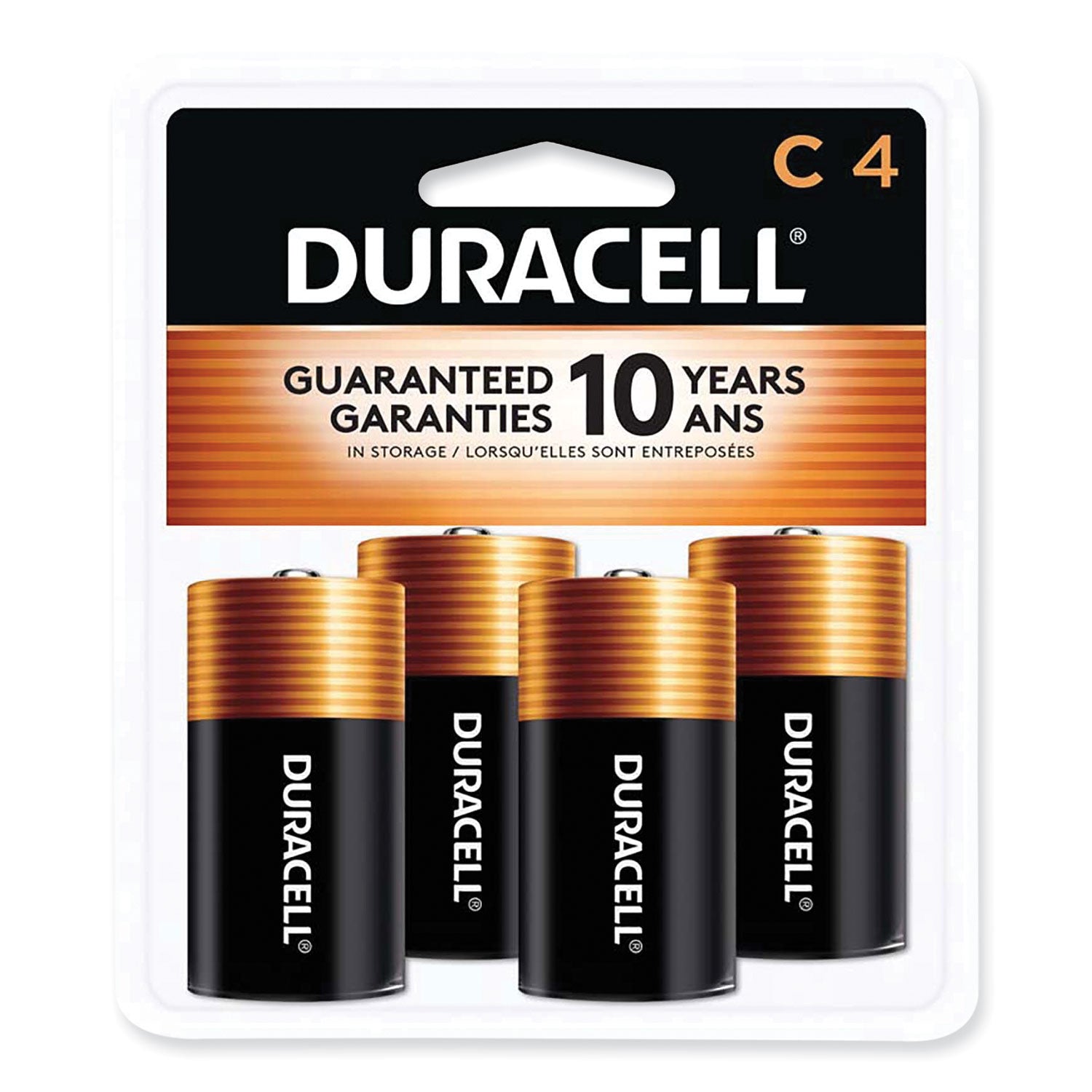 Coppertop Alkaline C Batteries | 4-Pack, Duracell®