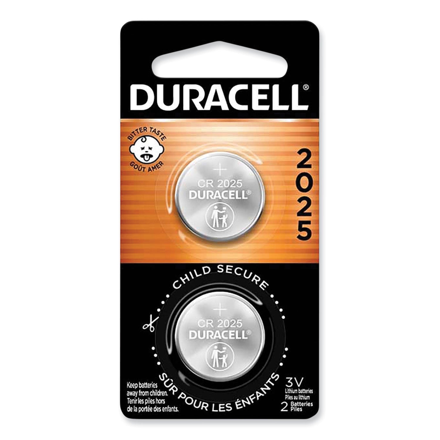 Lithium Coin Batteries | Duracell® 2025 2/Pack