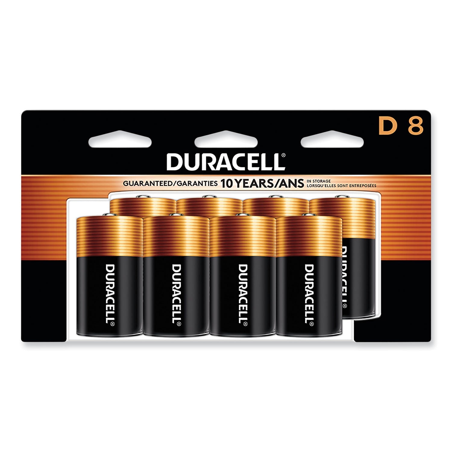 CopperTop Alkaline D Batteries | Duracell® 8/Pack