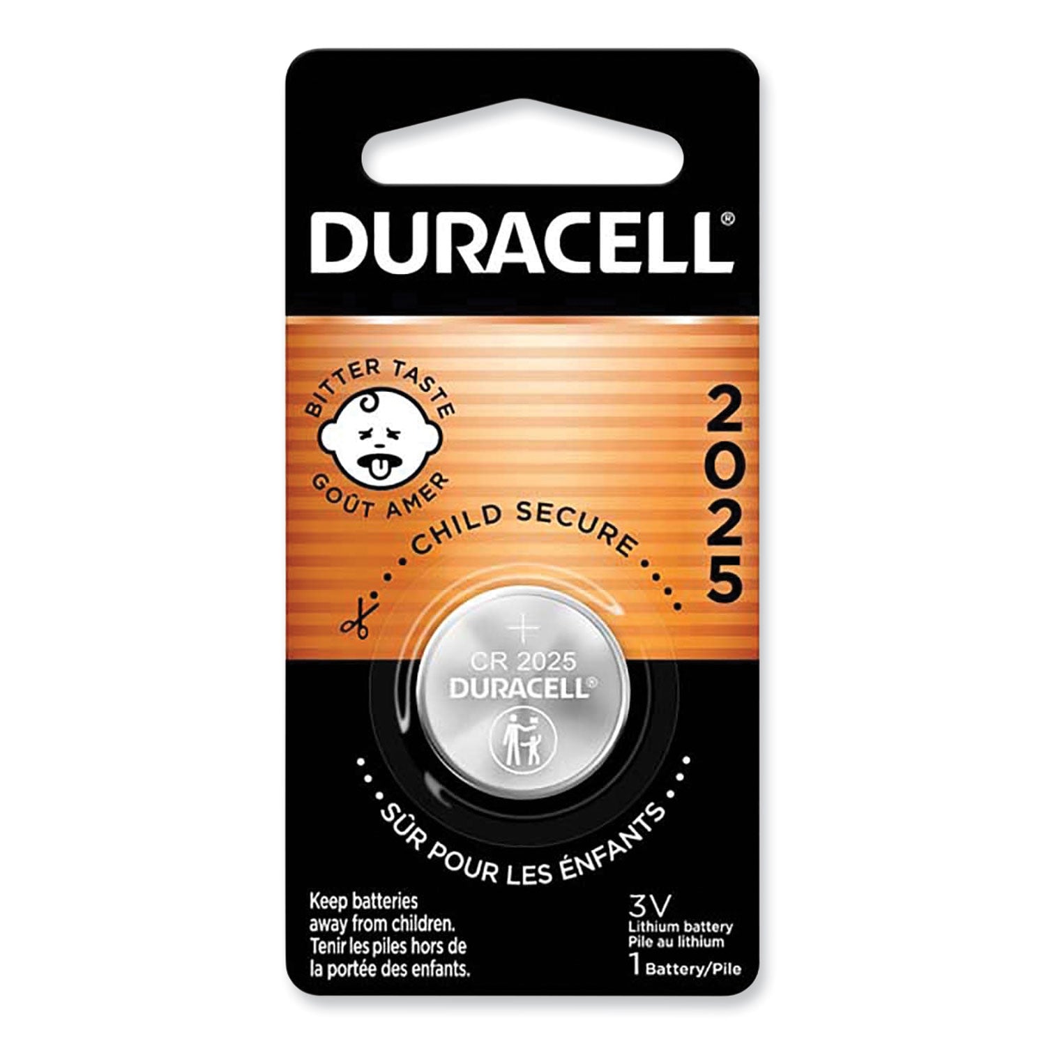 Duracell® Lithium Coin Batteries With Bitterant, 2025