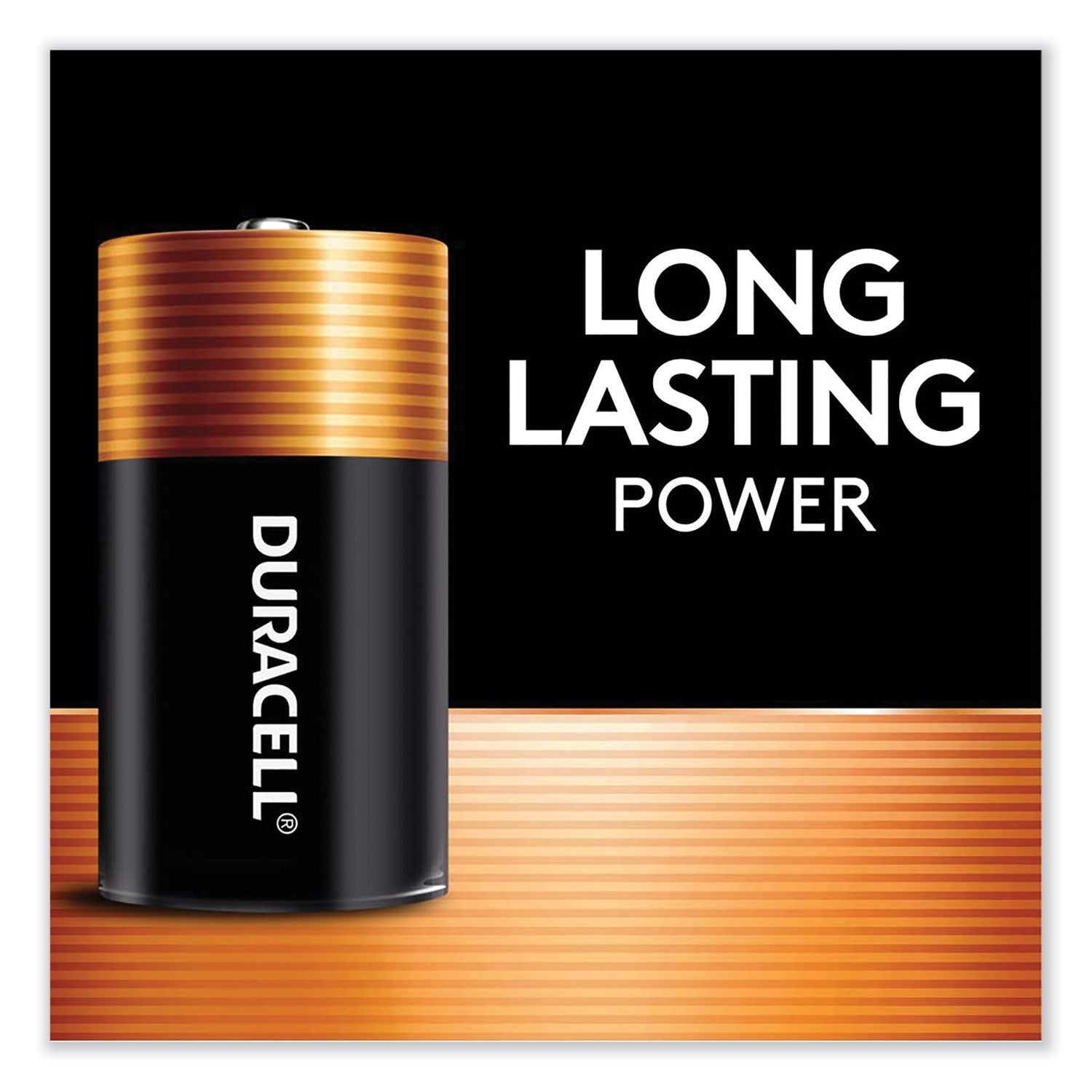 Duracell® Coppertop Alkaline C Batteries, 8/pack