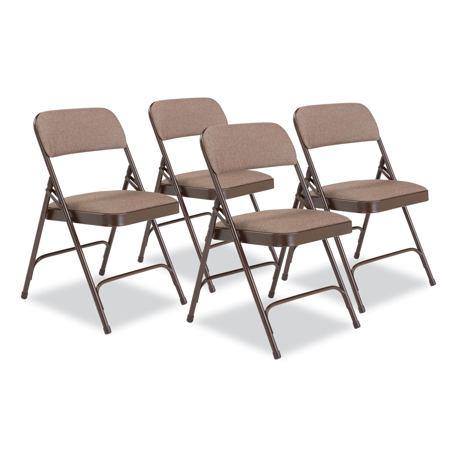 2200 Series Fabric Folding Chair | Walnut, 4/Carton