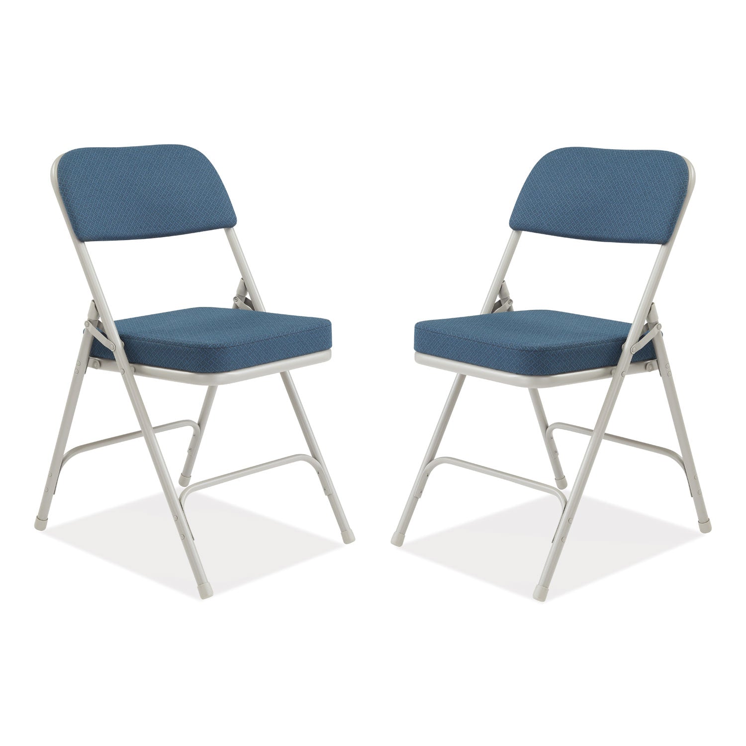3200 Series Fabric Folding Chair | Blue, 2/Carton