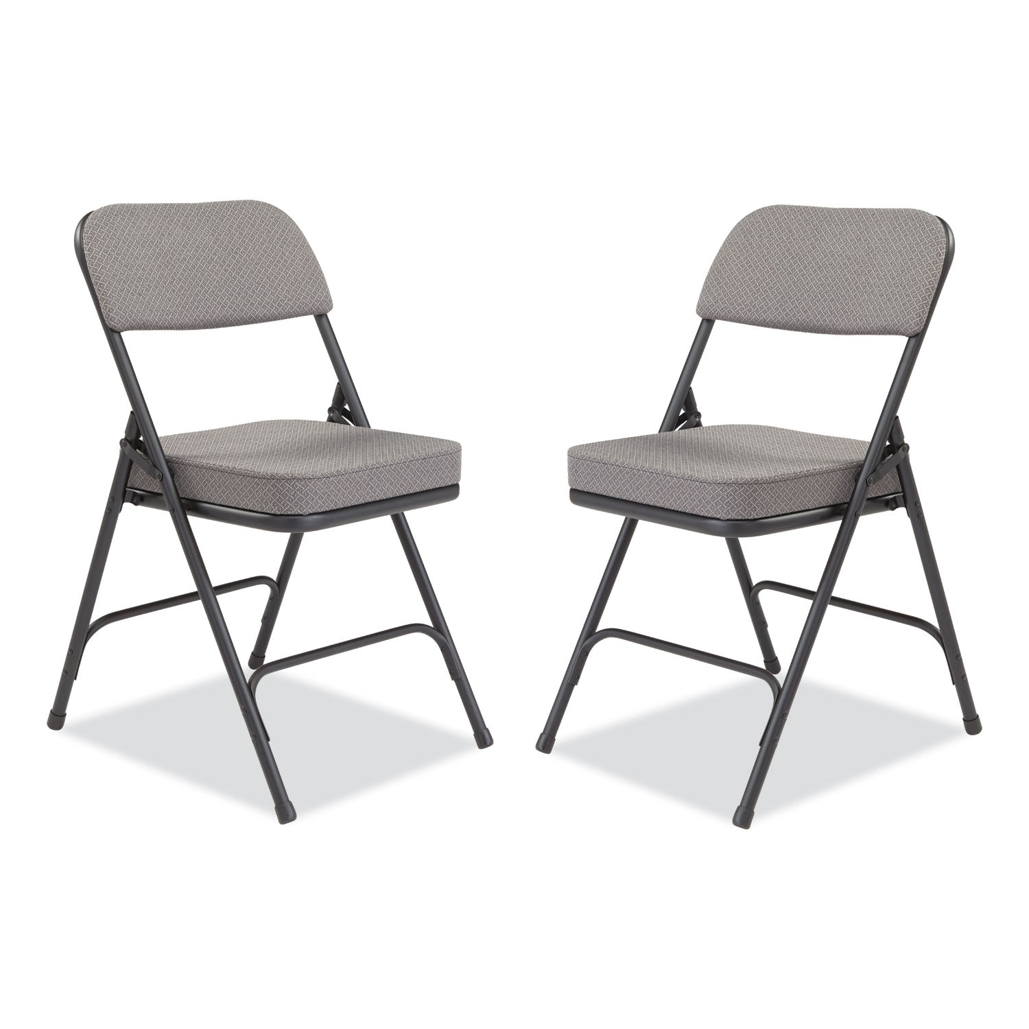 3200 Series Fabric Folding Chair | Charcoal, 2/Ctn