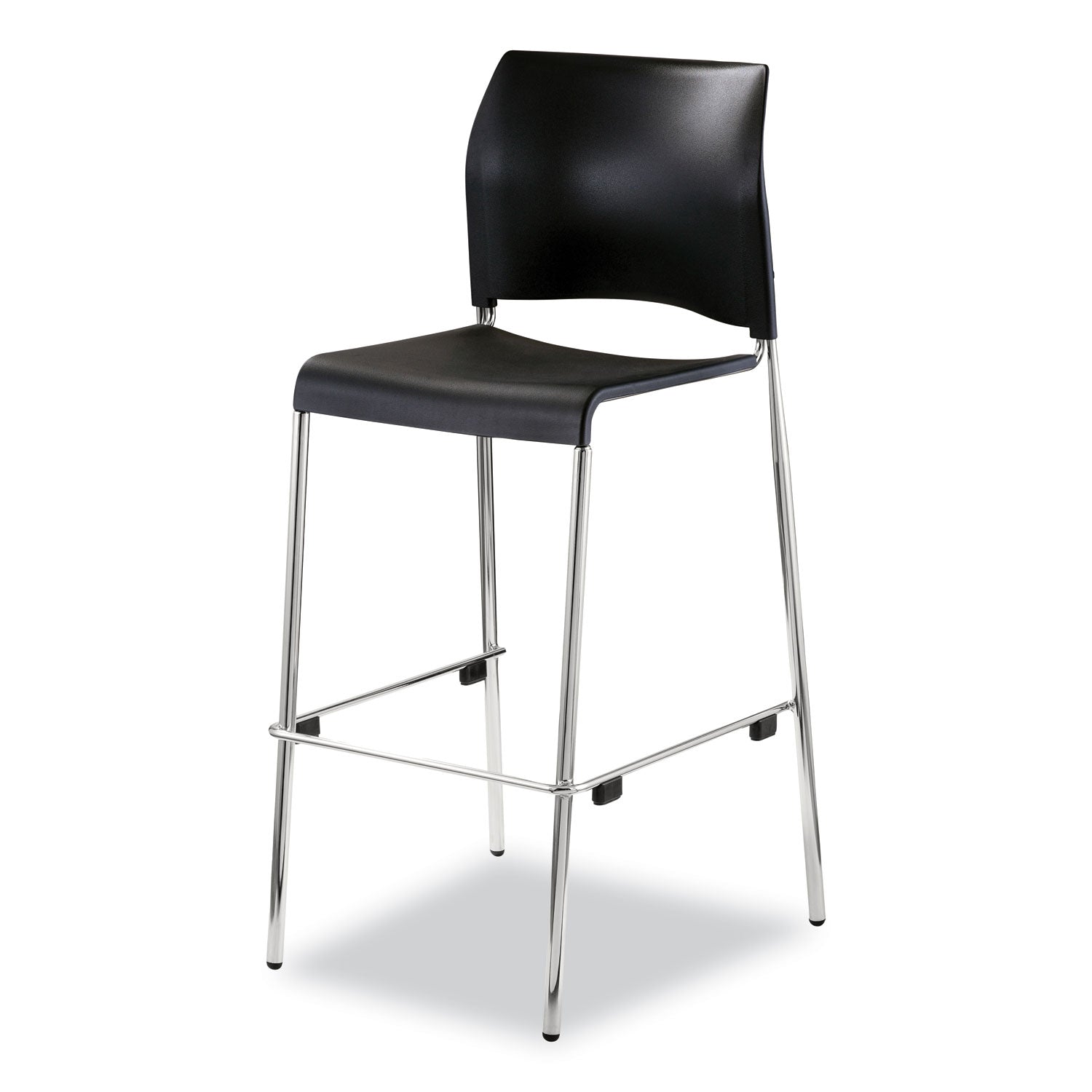 Cafetorium Bar Height Stool | 31", Black