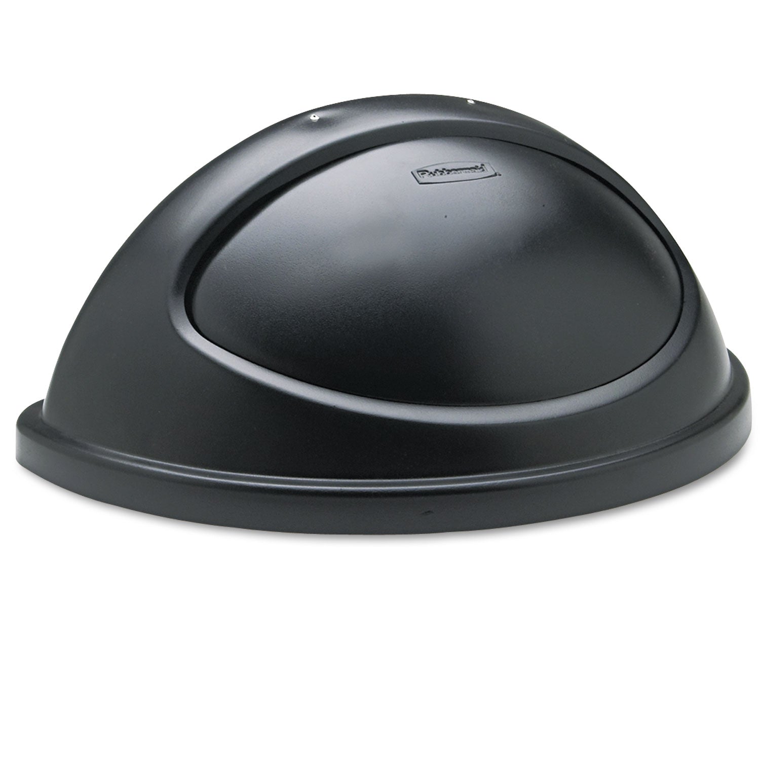Untouchable Half-Round Lid | Black Plastic