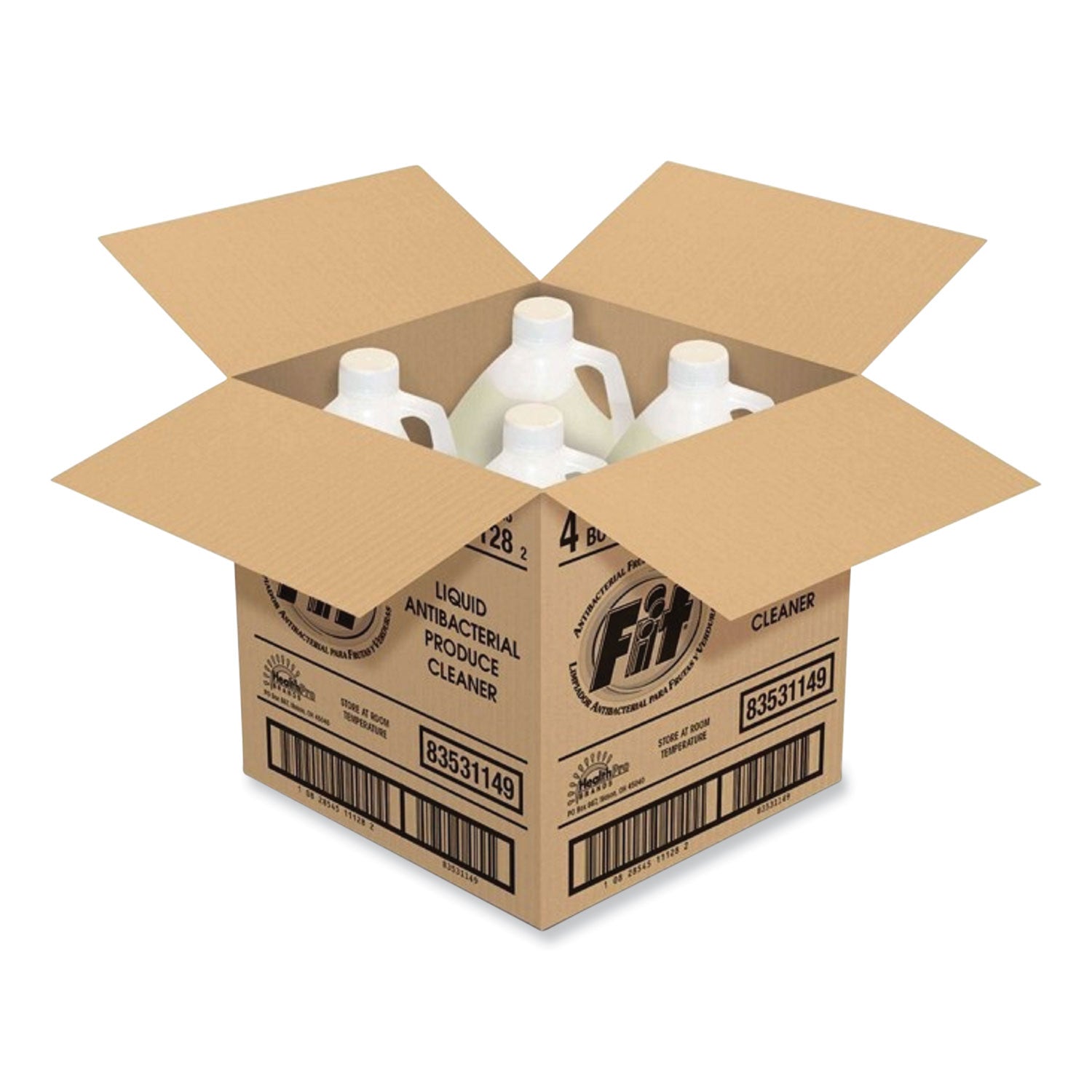 Fit® Produce Wash, Citrus Scent, 1 gal Bottle, 4/Carton - Bloom Skins