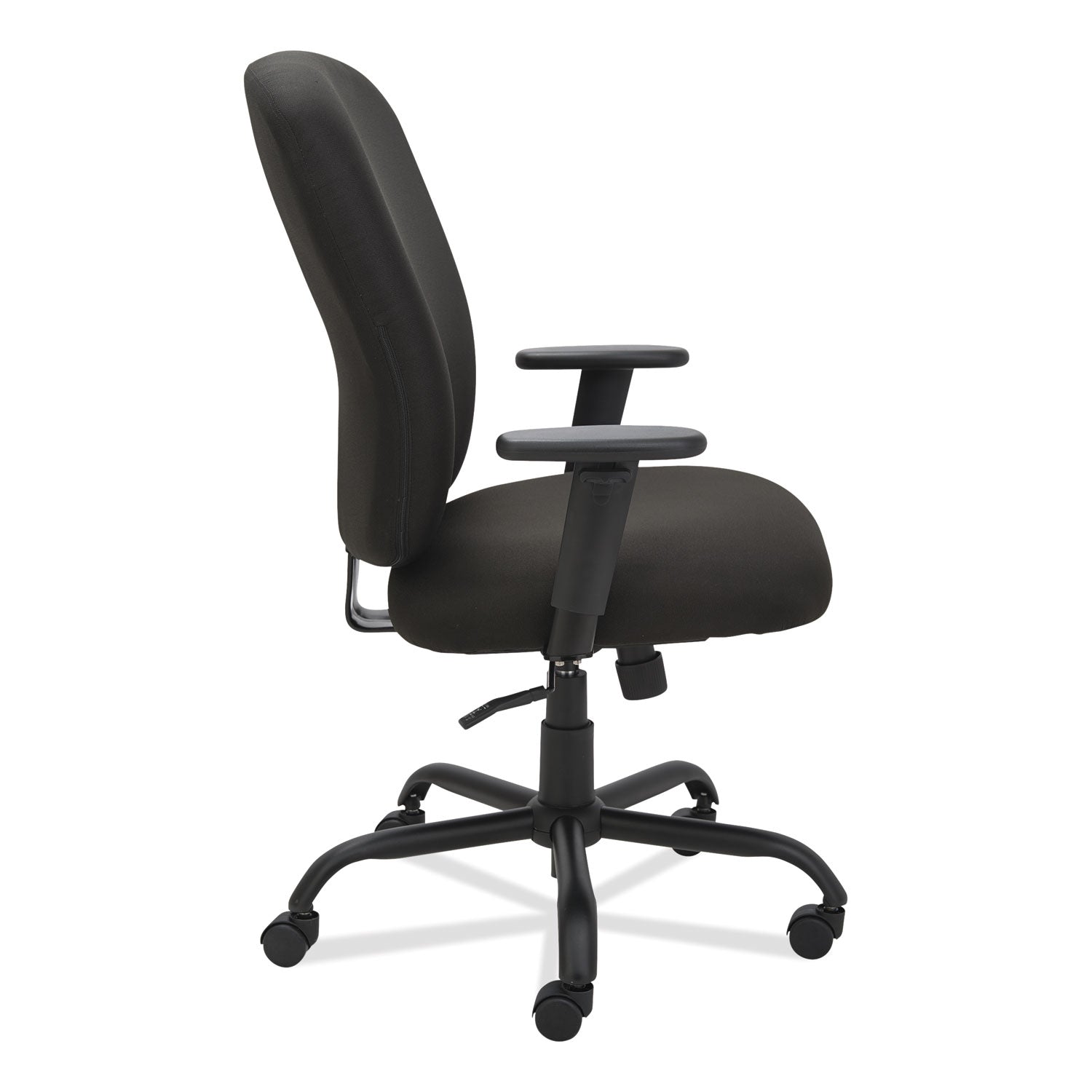 Alera® Alera Mota Series Big And Tall Chair, Supports Up To 450 Lb, 19.68" To 23.22" Seat Height, Black