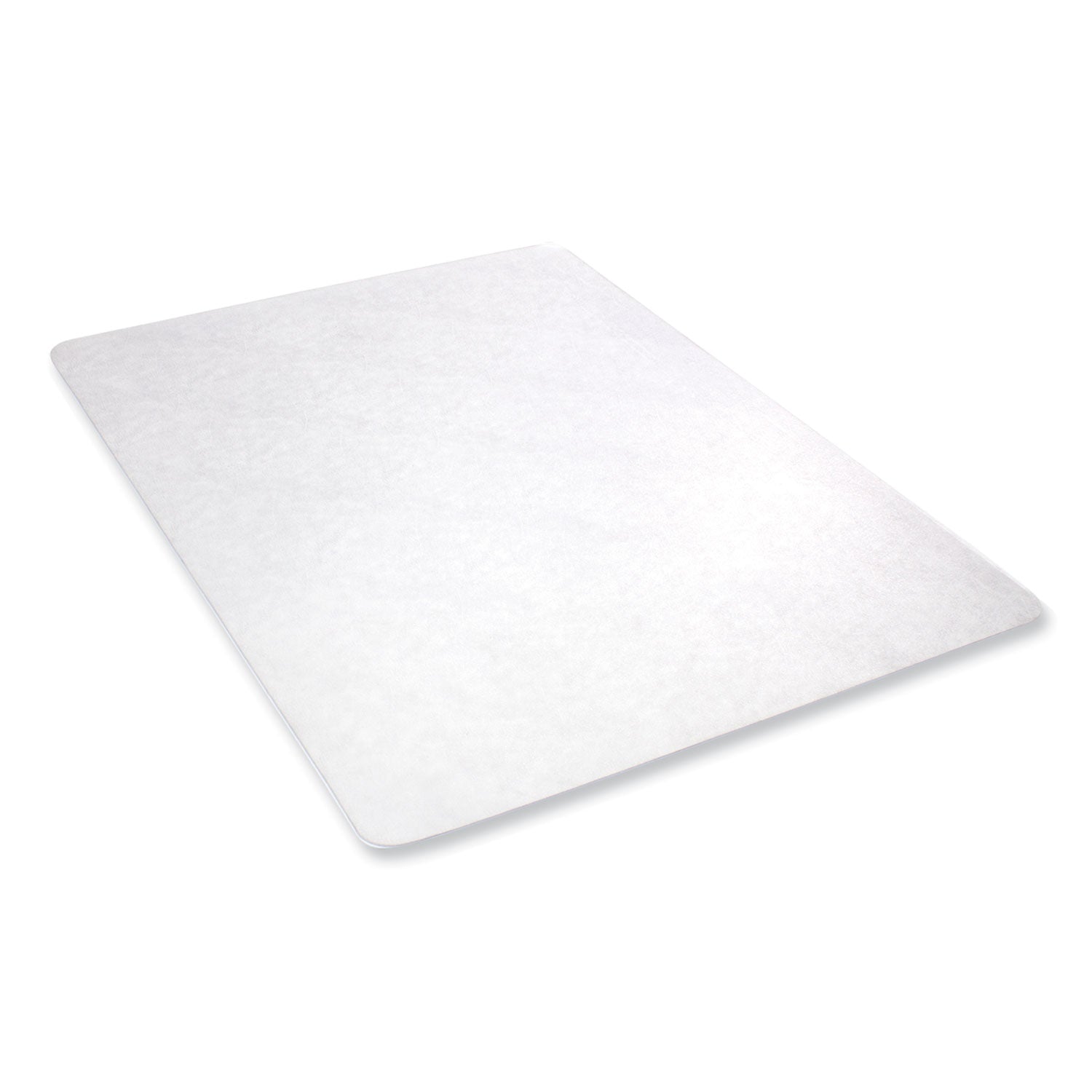 deflecto® EconoMat All Day Use Chair Mat for Hard Floors, Flat Packed, 45 x 53, Clear