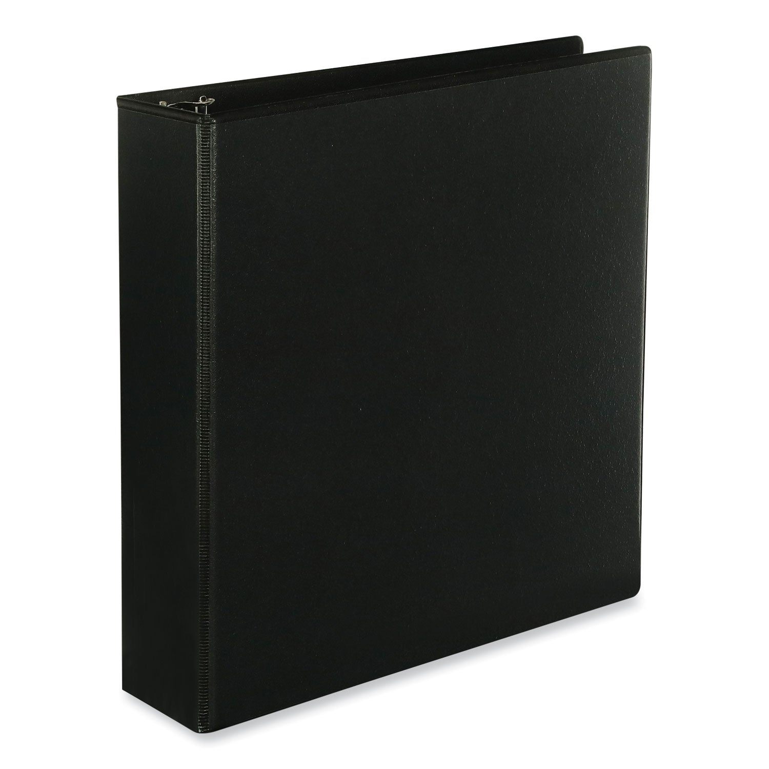 Universal® Slant D-Ring View Binder, 3 Rings, 2" Capacity, 11 x 8.5, Black, 6/Carton