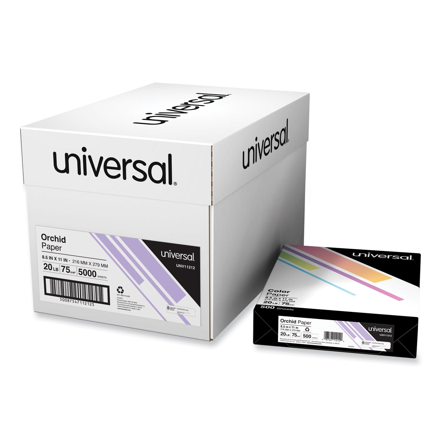 Deluxe Colored Paper | Orchid, 10 Reams/Case
