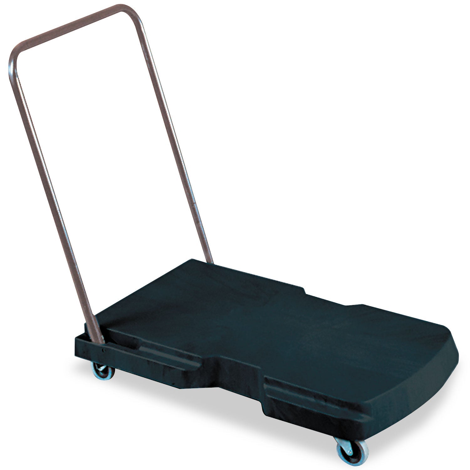Rubbermaid® Commercial Utility-Duty Home/office Cart, 250 Lb Capacity, 20.5 X 32.5, Platform, Black