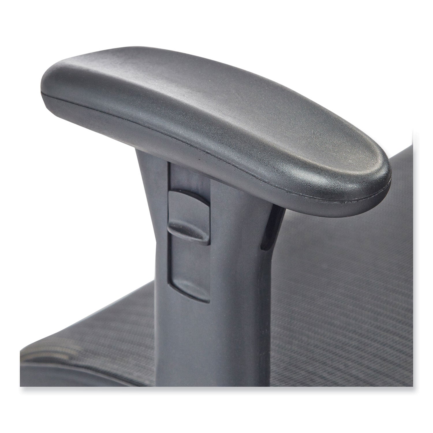 Safco® Lineage Big and Tall All-Mesh Task Chair, Supports Up to 400 lb, 19.5" to 23.25" Seat Height, Black Seat, Chrome Base - Bloom Skins