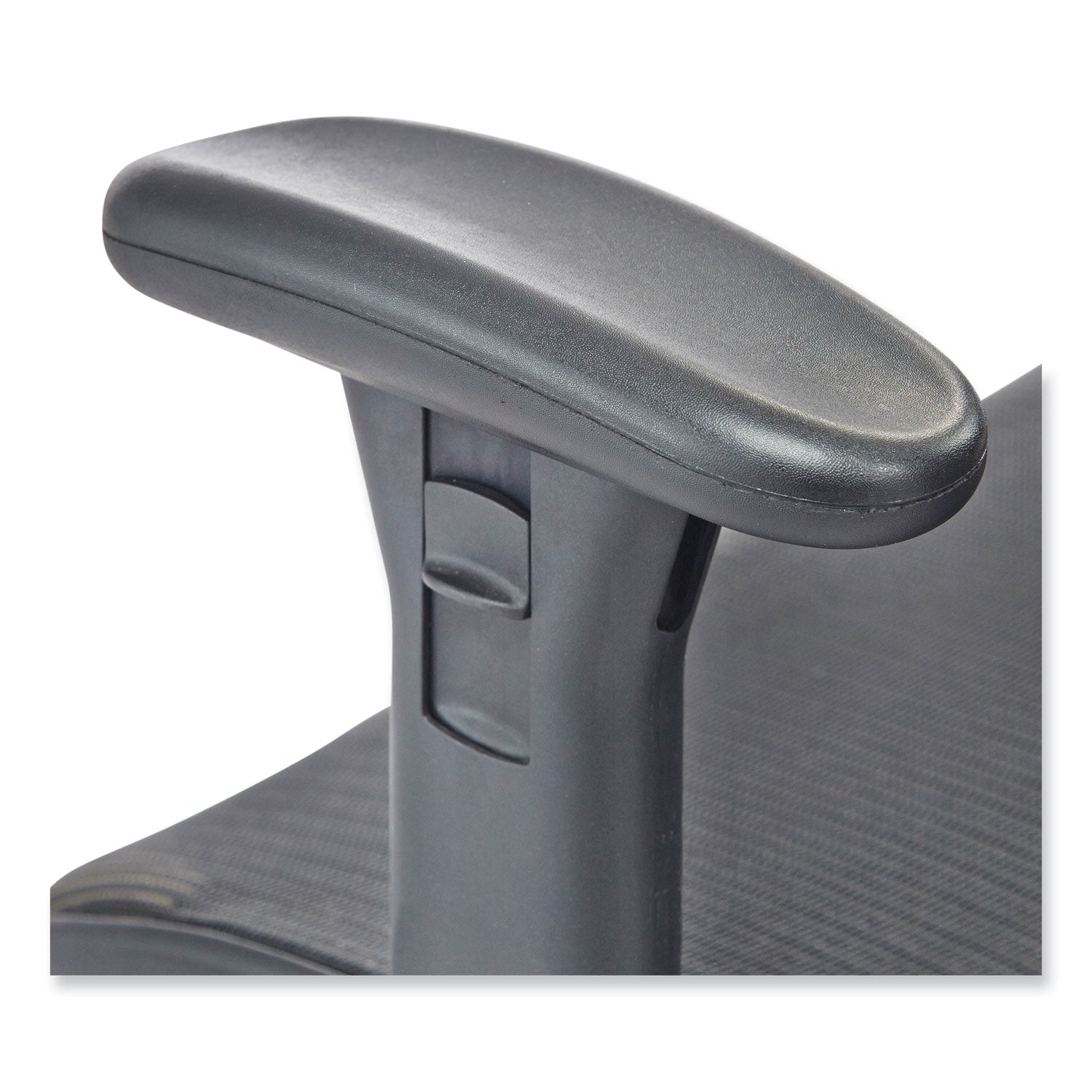 Safco® Lineage Big and Tall All-Mesh Task Chair, Supports Up to 400 lb, 19.5" to 23.25" Seat Height, Black Seat, Chrome Base - Bloom Skins